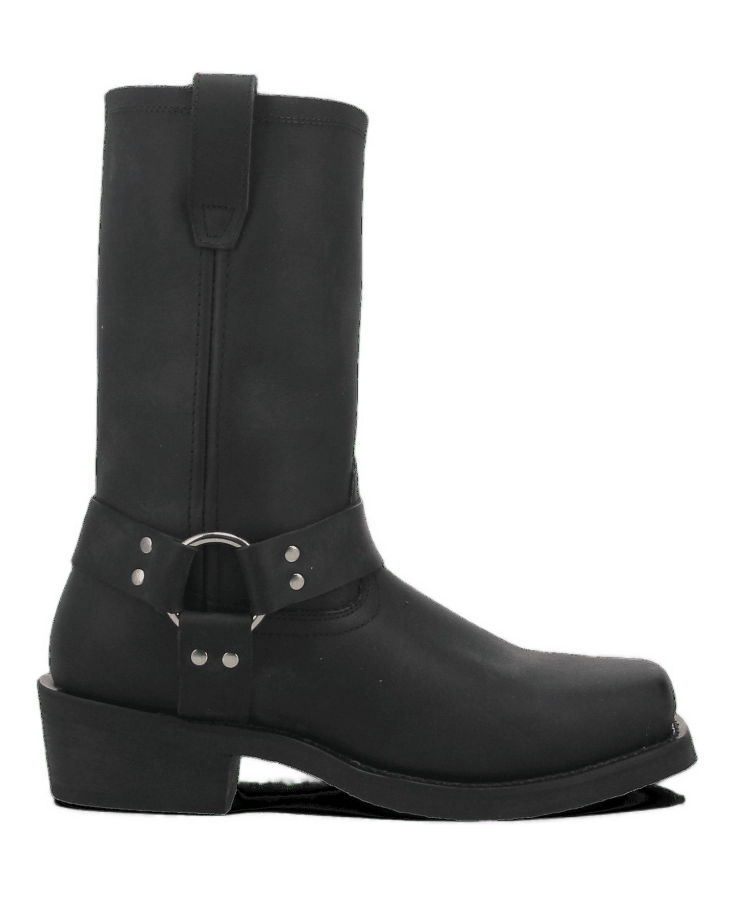 Мужские ботинки Dingo Dean Leather Harness Boot, цвет: Чёрный — фото 2