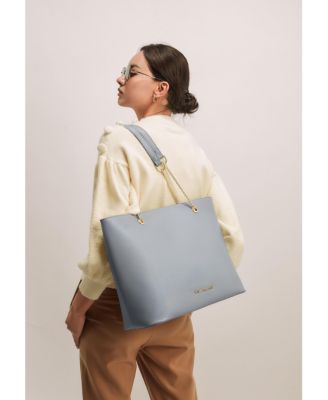 Women Large Tote Metal straps Victoria Hyde Torrans