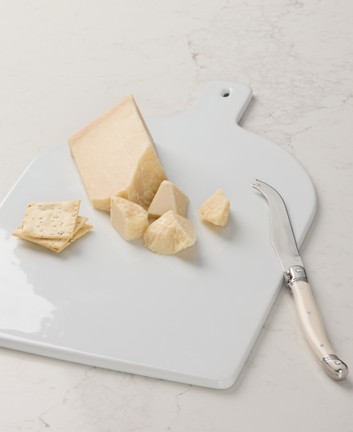 The Cellar Whiteware Paddle Cheese Board, Macy's Exclusive In White