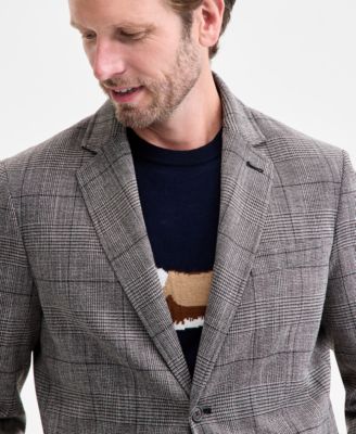 Men's Sharp Plaid Sport Coat, Macy's Exclusive