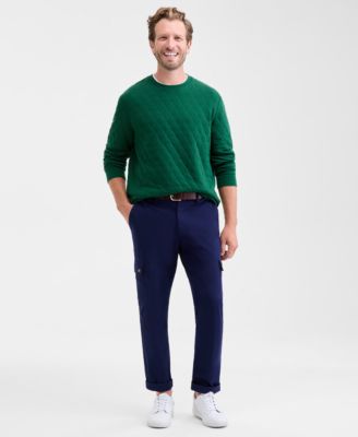 Men's Quilted Crewneck Sweatshirt, Macy's Exclusive