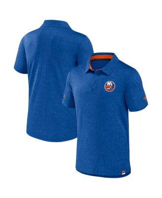 Fanatics - Men's Royal New York Islanders Authentic Pro Jacquard Polo Shirt