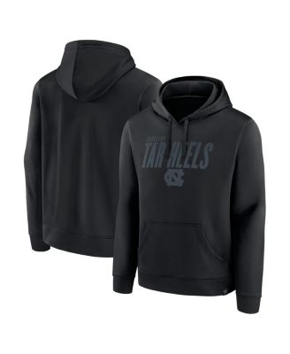 Fanatics - Men's Black North Carolina Tar Heels Blackout Pullover Hoodie