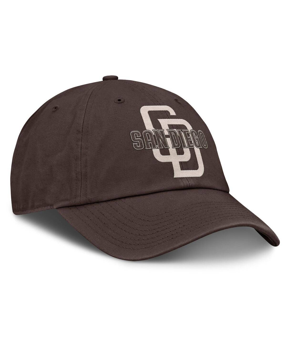 Nike Men's Brown San Diego Padres Statement Club Adjustable Hat In Brown