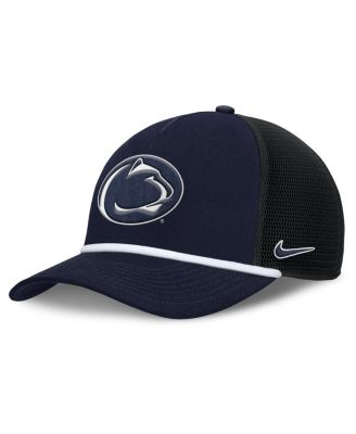 Nike - Men's Navy Penn State Nittany Lions Rise Primetime Trucker Adjustable Hat