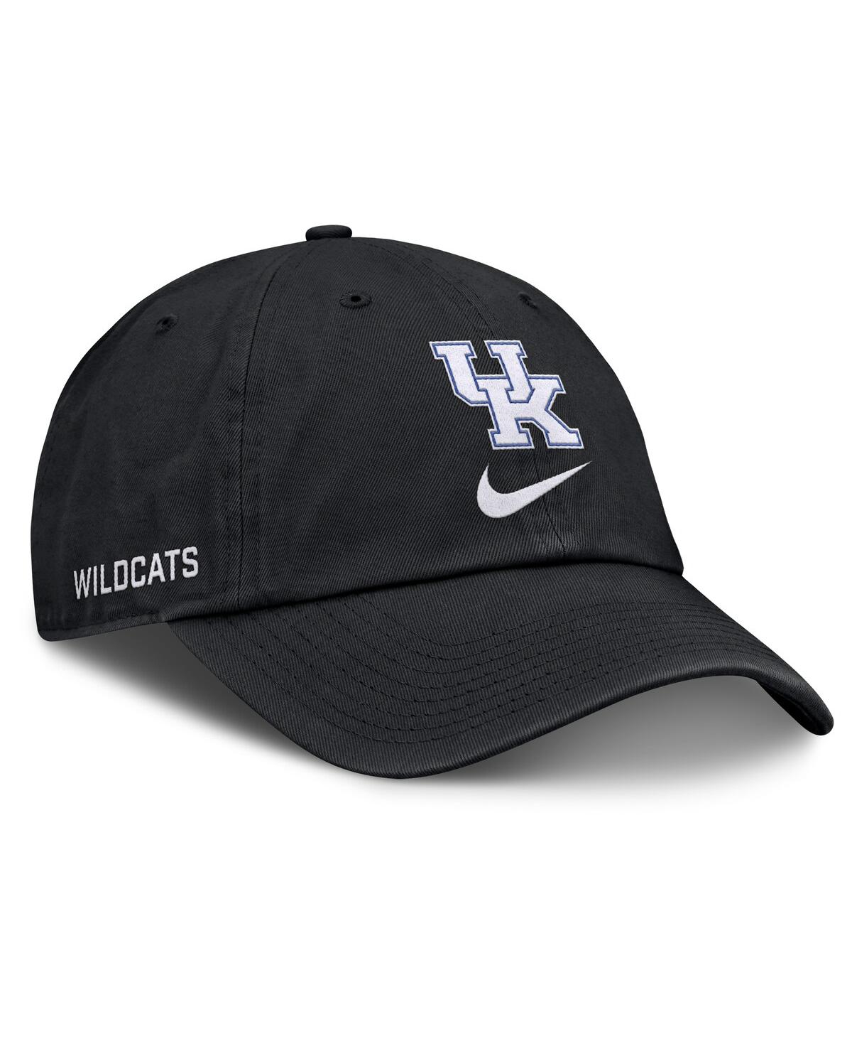 Nike Men's Black Kentucky Wildcats Primetime Club Adjustable Hat In Black