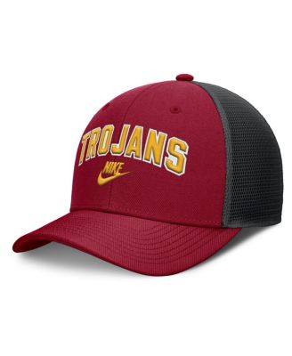 Nike - Men's Cardinal/Black USC Trojans Legacy Arch Rise Performance Trucker Adjustable Hat