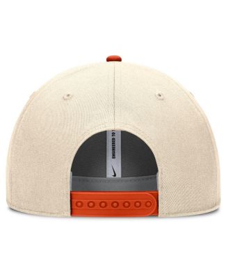 Men's Natural Clemson Tigers Rise Legacy Adjustable Hat