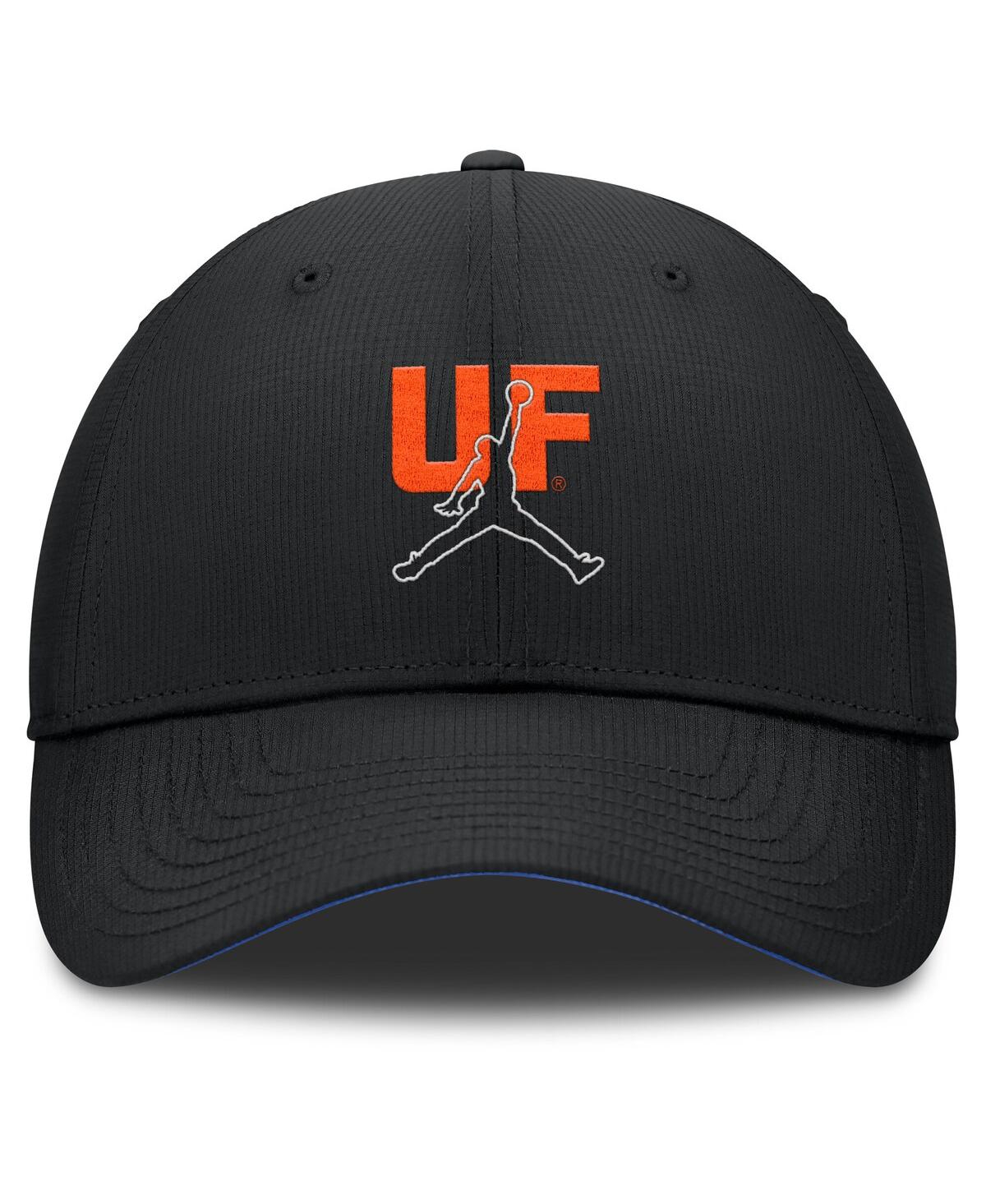 Jordan Men's Black Florida Gators Club Prep Performance Adjustable Hat In Black