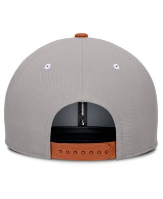 Men's Texas Orange/Gray Texas Longhorns Prep Pro Performance Snapback Hat