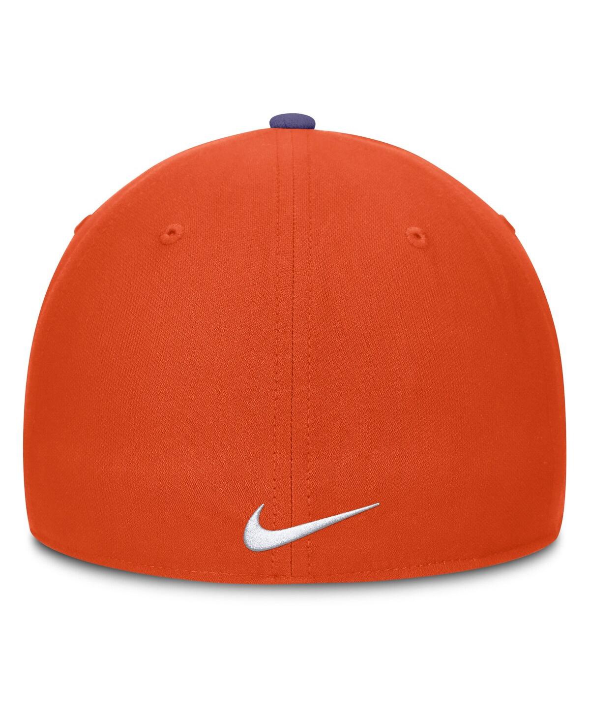 Nike Men's Purple/orange Clemson Tigers 2025 Sideline Rise Local Performance Flex Hat In Multi