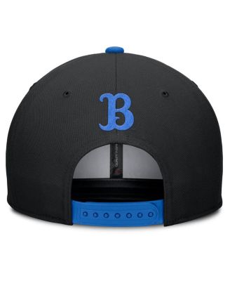 Men's Black/Blue UCLA Bruins 2025 Sideline Campus Pro Local Snapback Hat