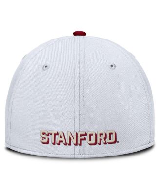 Men's White Stanford Cardinal Legacy Rise Performance Flex Hat