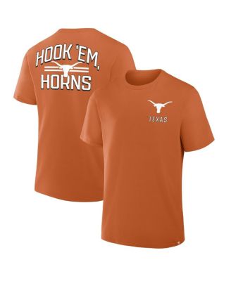 Fanatics - Men's Texas Orange Texas Longhorns Quad Legacy T-Shirt