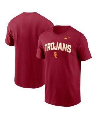 Nike - Men's Cardinal USC Trojans Primetime Arch Stack T-Shirt