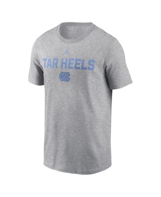 Men's Heather Gray North Carolina Tar Heels Campus 2-Hit T-Shirt