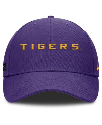 Men's Purple LSU Tigers 2025 On-Field Rise Performance Adjustable Hat