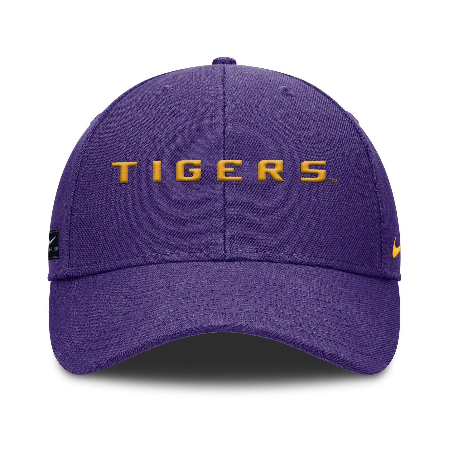 Мужская кепка Nike Purple LSU Tigers 2025 On-Field Rise Performance Adjustable Hat — фото 2