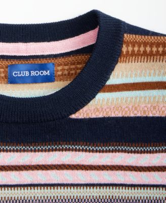 Men's Cameron Fair Isle Crewneck Sweater, Macy's Exclusive