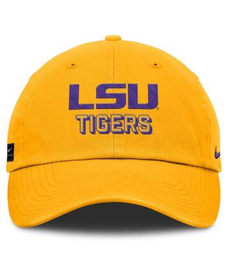Men's Gold LSU Tigers 2025 On-Field Club Adjustable Hat