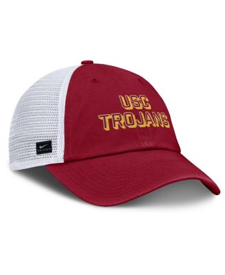 Men's Cardinal USC Trojans 2025 Gameday On-Field Club Adjustable Trucker Hat