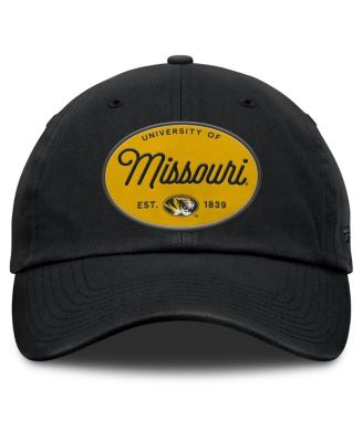 Women's Black Missouri Tigers Candid Adjustable Hat