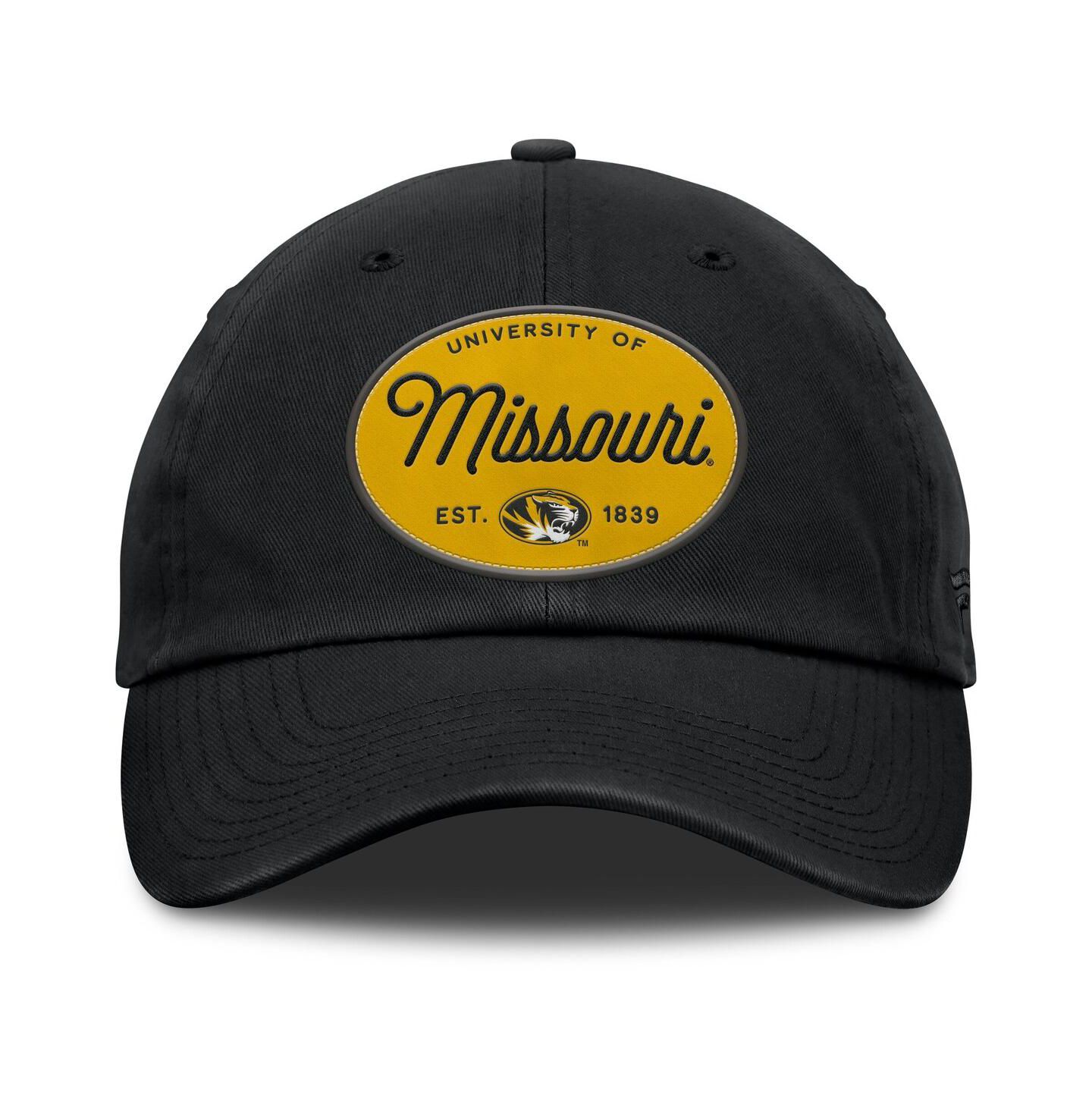 Женская кепка Fanatics Black Missouri Tigers Candid Adjustable Hat — фото 2