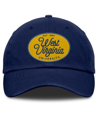 Women's Navy West Virginia Mountaineers Candid Adjustable Hat