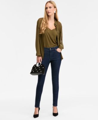 Women's Button-Front Shirt, Macy's Exclusive 