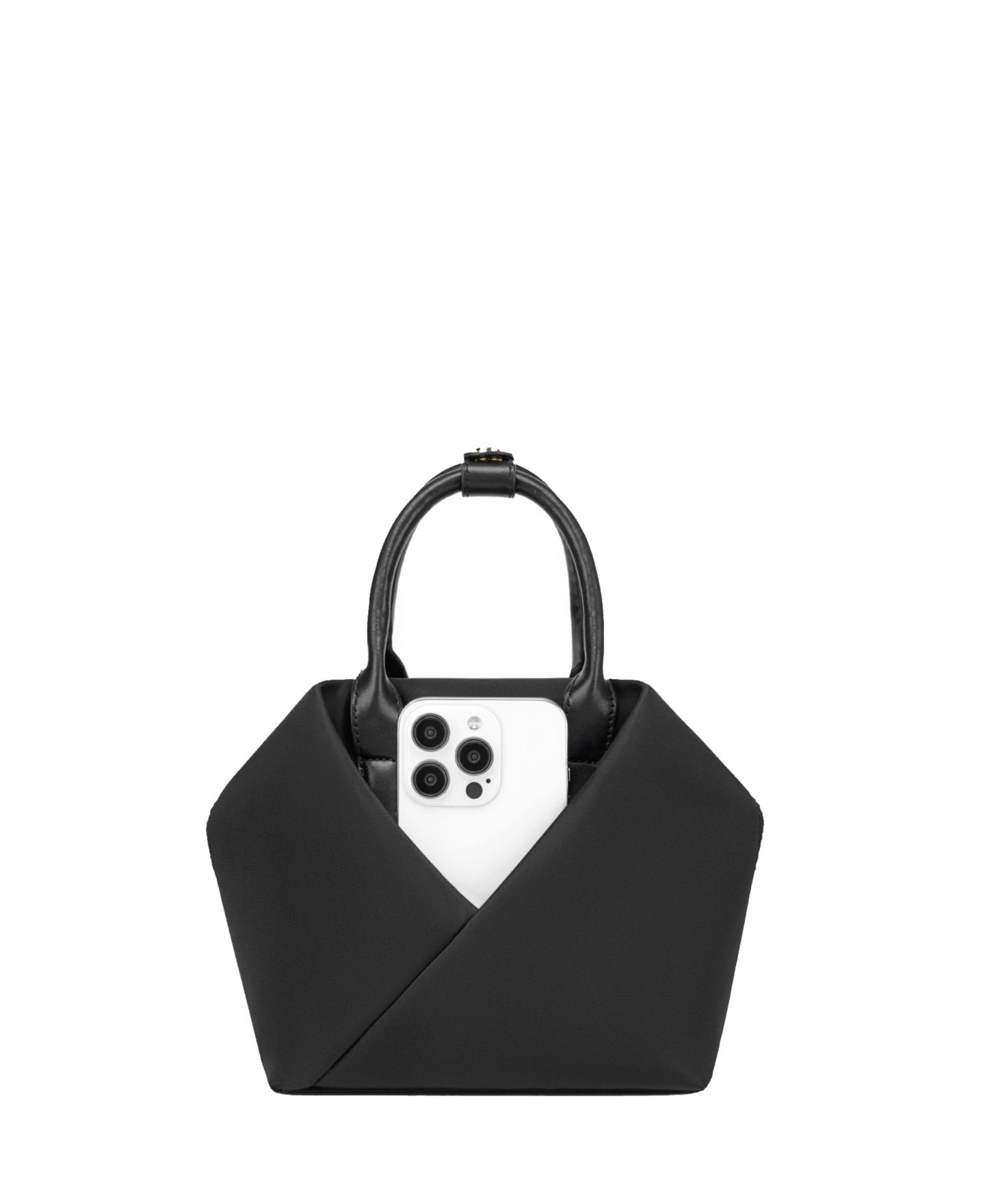 Женская сумка Lux & Nyx Small Origami Crossbody Tote and Handbag For Women, цвет: Чёрный — фото 11
