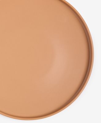 Aaden Matte Spice Dinner Plate, Macy's Exclusive