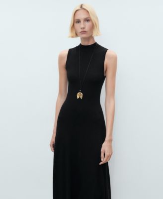 Women's Fine Knit A-Line Dress