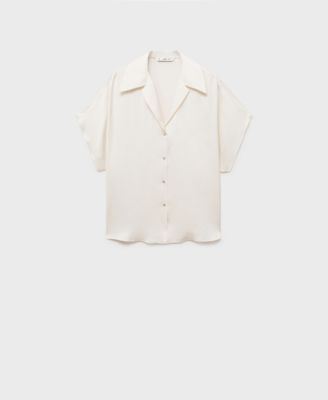 Women's Short Sleeve Fluid Shirt