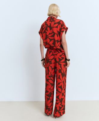 Women's Flowy Printed Pants