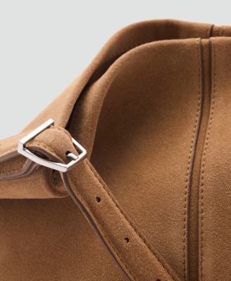 Women's Leather Bucket Bag