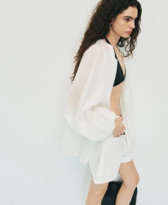 Women's High-Rise Denim Shorts