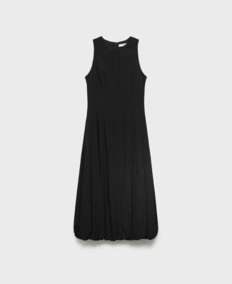 Women's Balloon Effect Long Dress