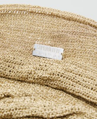 Women's Lurex Shoulder Bag