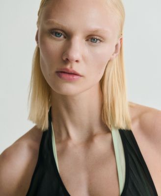 Women's Semi-Transparent Combination Dress