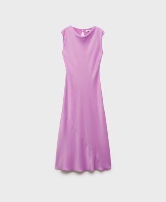 Women's Satin Midi Dress