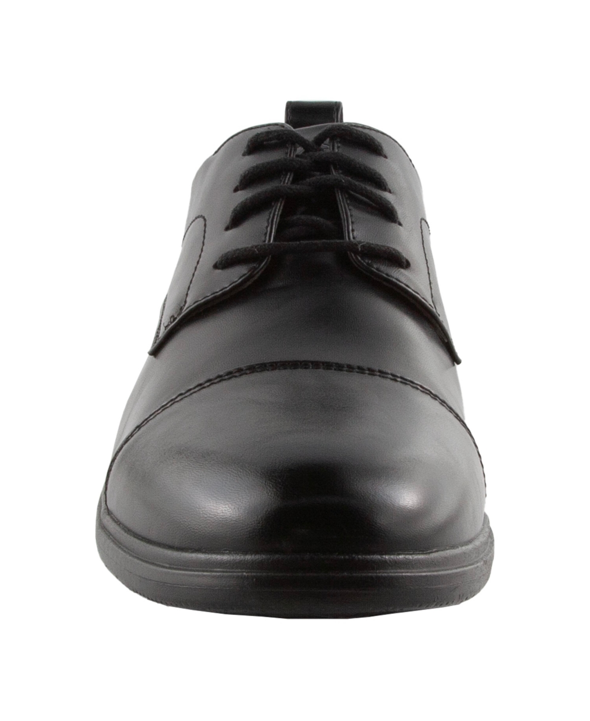 Deer Stags Men's Sienna Comfort Cap Toe Dress Oxford In Black