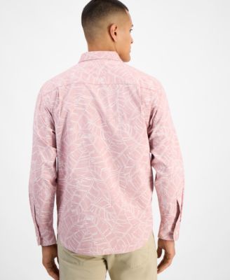 Men's Feather Skies Cotton Chambray Shirt 