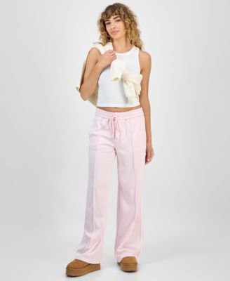 Celebrity Pink - Juniors' Side-Striped Track Pants