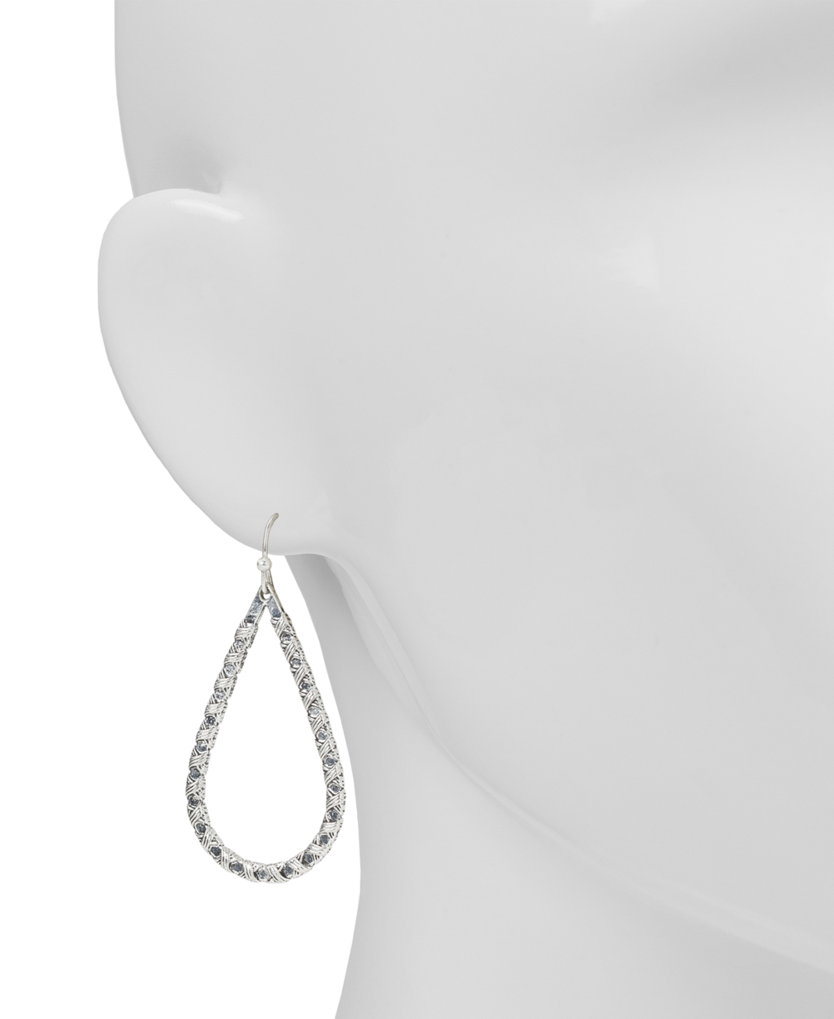 Patricia Nash Teardrop Earrings In Silver