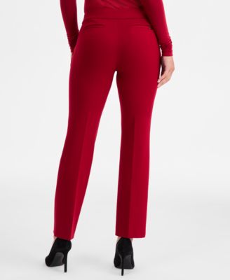 Women's Mid Rise Pull-On Tailored Pants