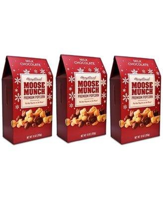 Harry & David - Milk Chocolate Moose Munch Gable Boxes, 3 Pack