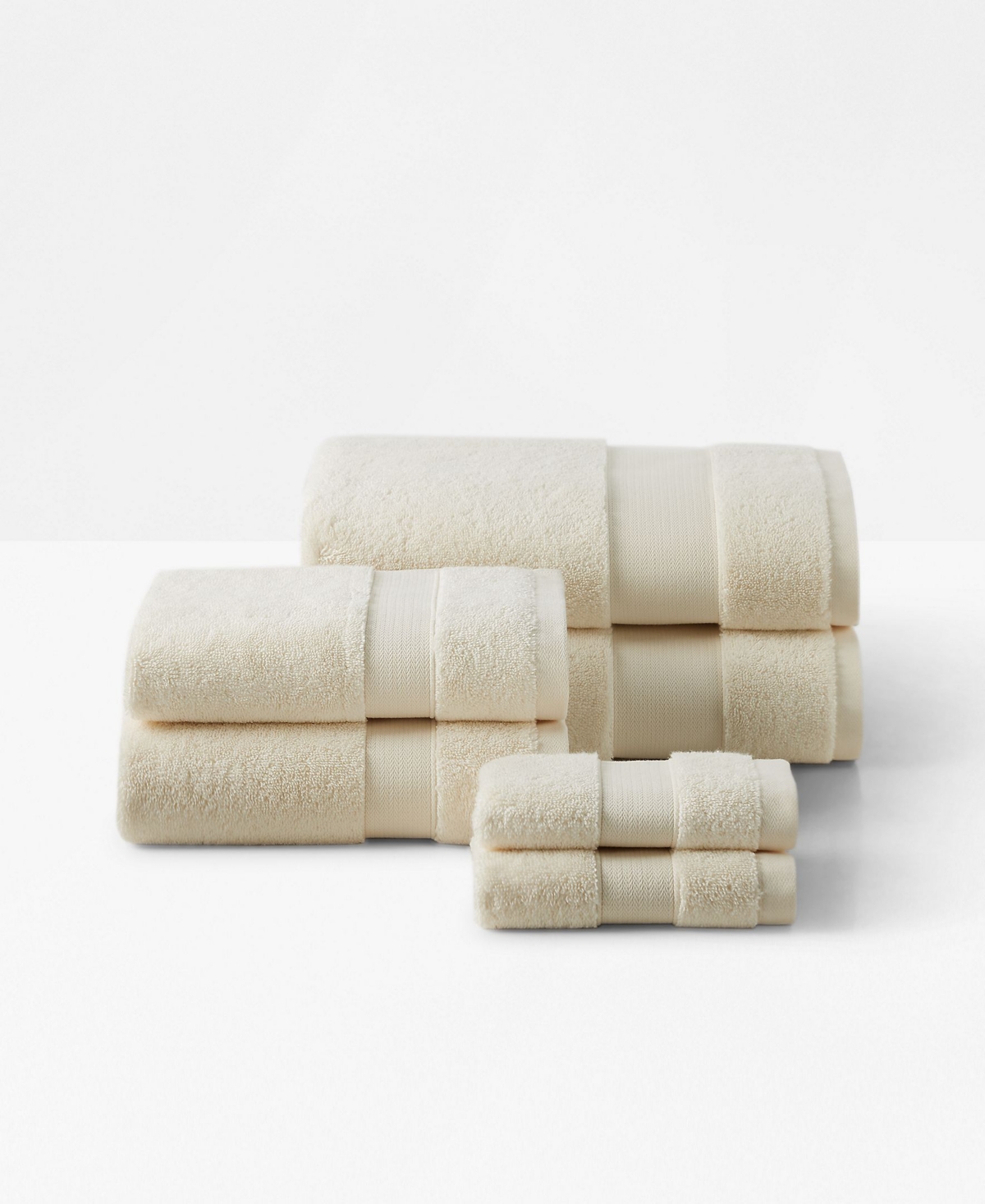Ralph Lauren Watson Solid Cotton 6-pc. Towel Set In White