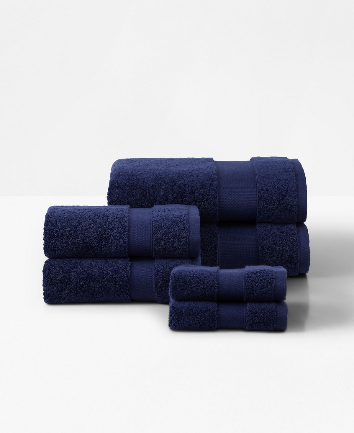 Ralph Lauren Watson Solid Cotton 6-pc. Towel Set In Blue