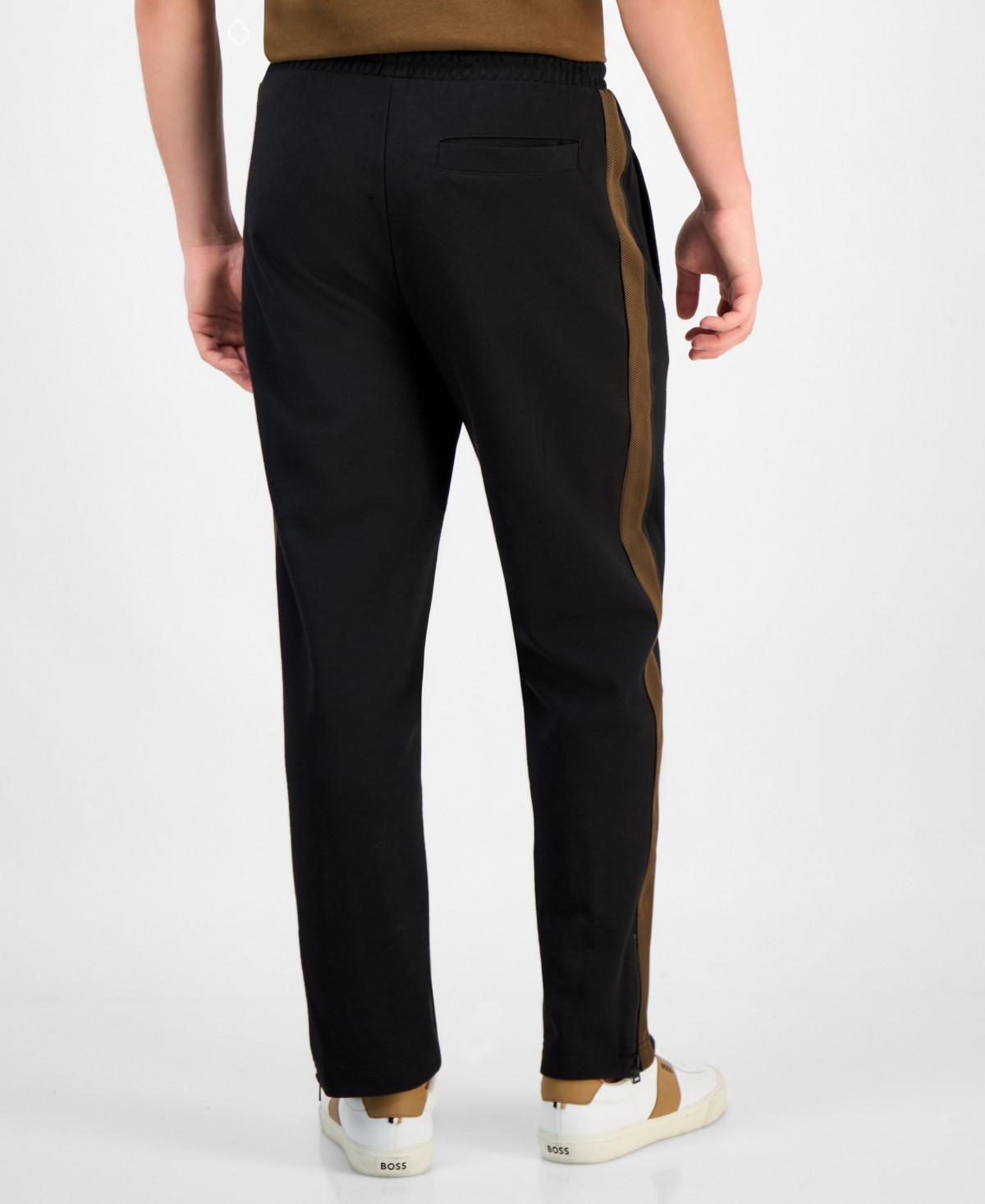 Hugo Boss Men's Derwent Relaxed Fit Track Pants In Black