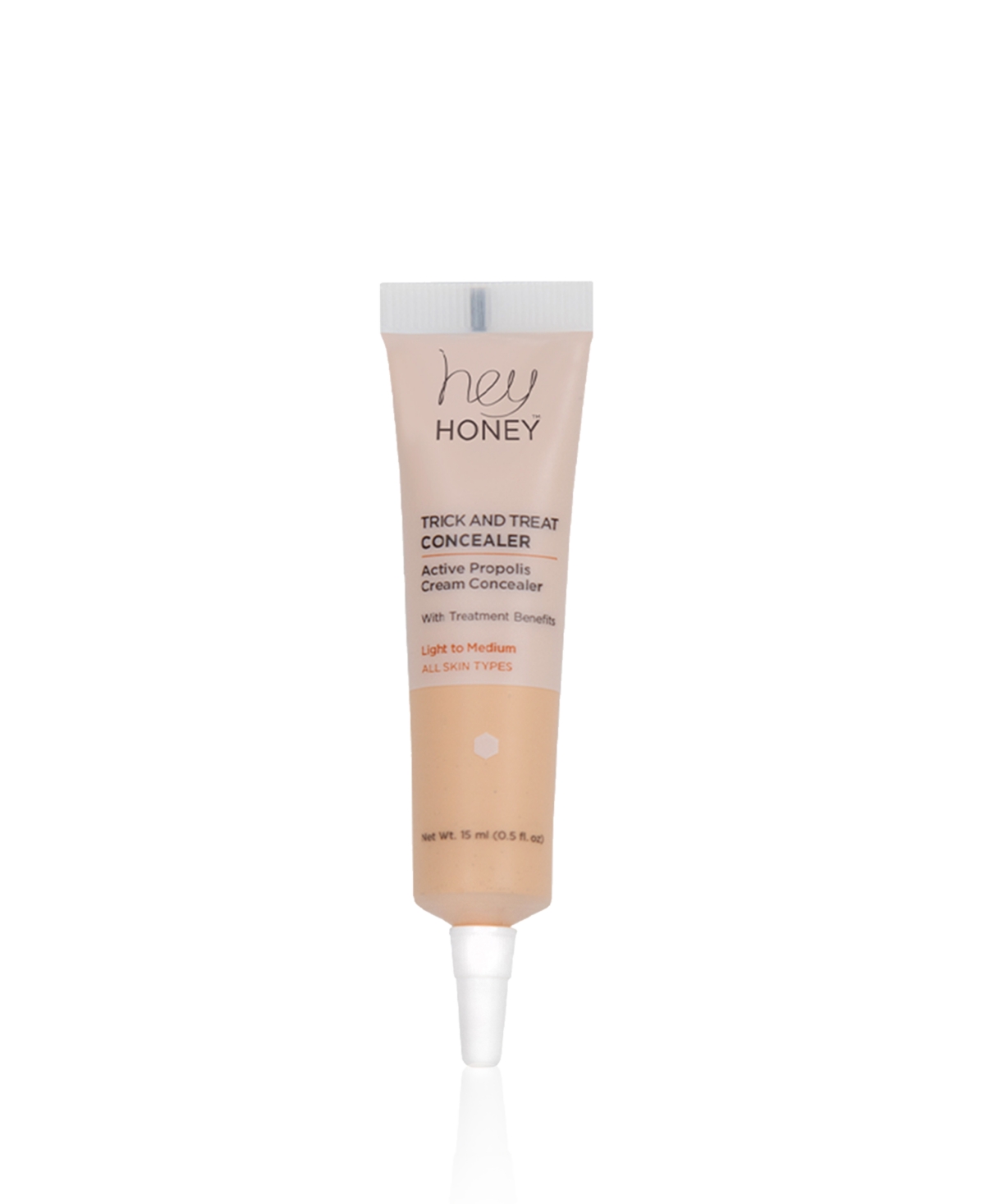Trick and Treat Active Propolis Cream Concealer, 15 ml - Deep Tone